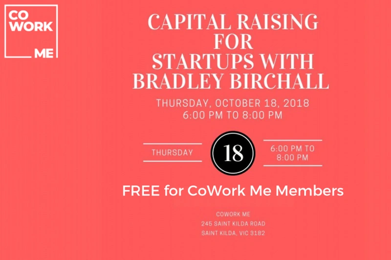 Capital raising for startups w/ Bradley Birchall